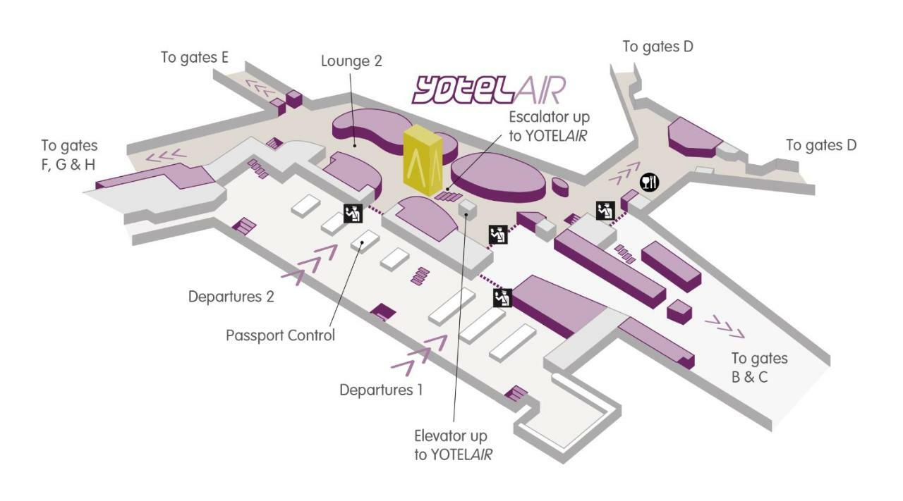 Yotelair Amsterdam Schiphol Transit Hotel Amsterdam Airport Schiphol Exteriér fotografie